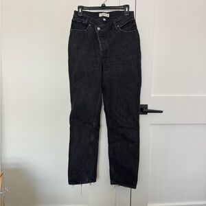 Abercrombie Black Curve Love High-Waisted Jeans
